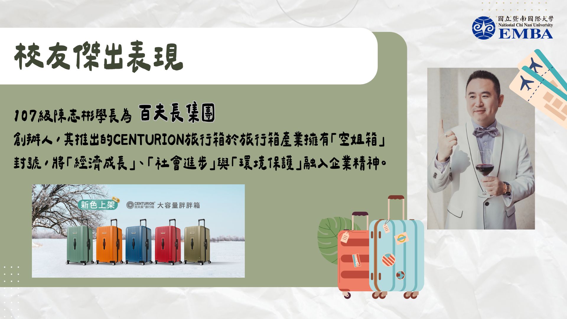 校友傑出表現